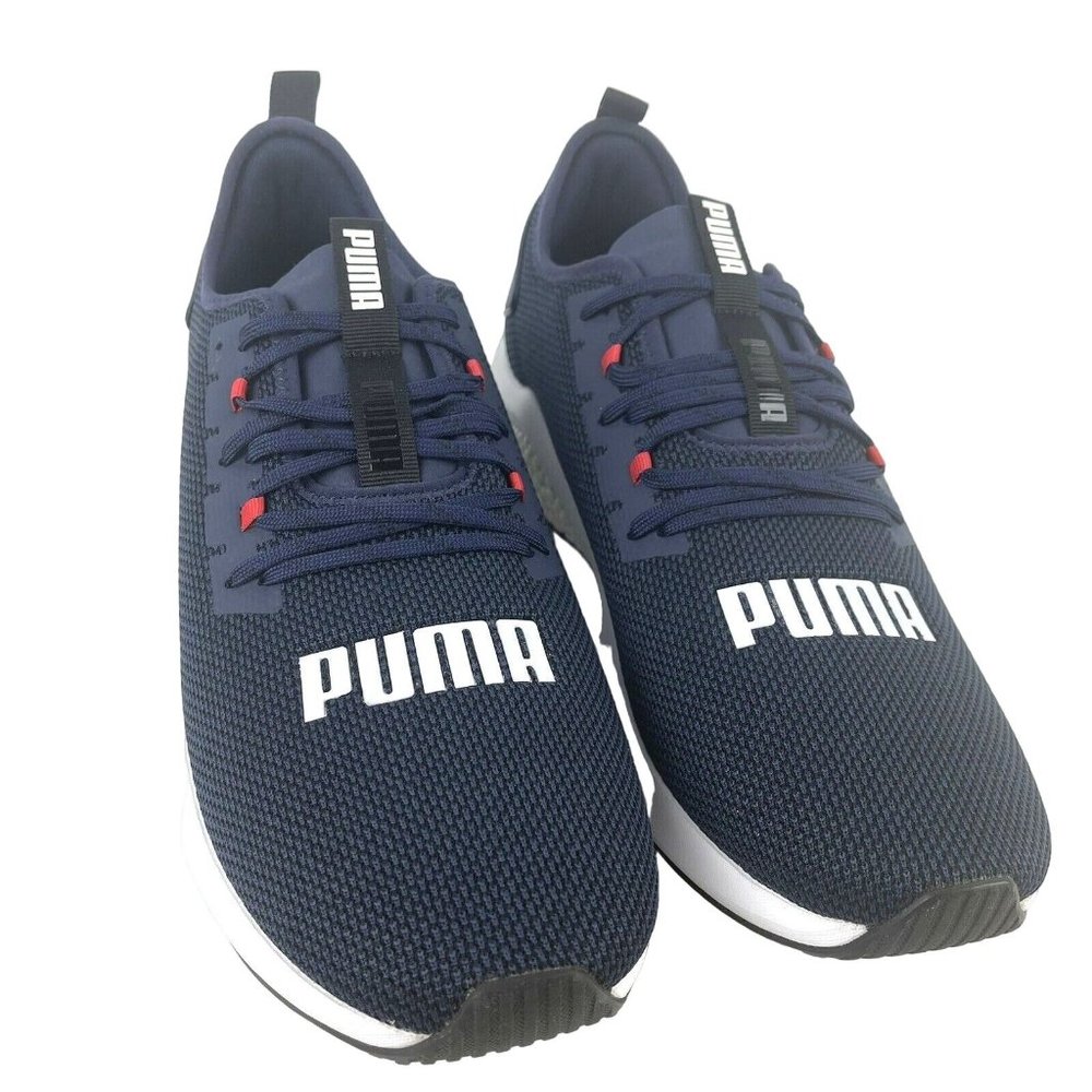 Puma Mens Hybrid NX Mens Athletic Sneaker Shoes Size 12 New In box Blue Lace Up - Picture 2 of 10